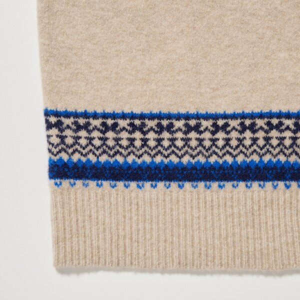 Souffle Yarn Fair Isle Cardigan (JW Anderson) | UNIQLO US