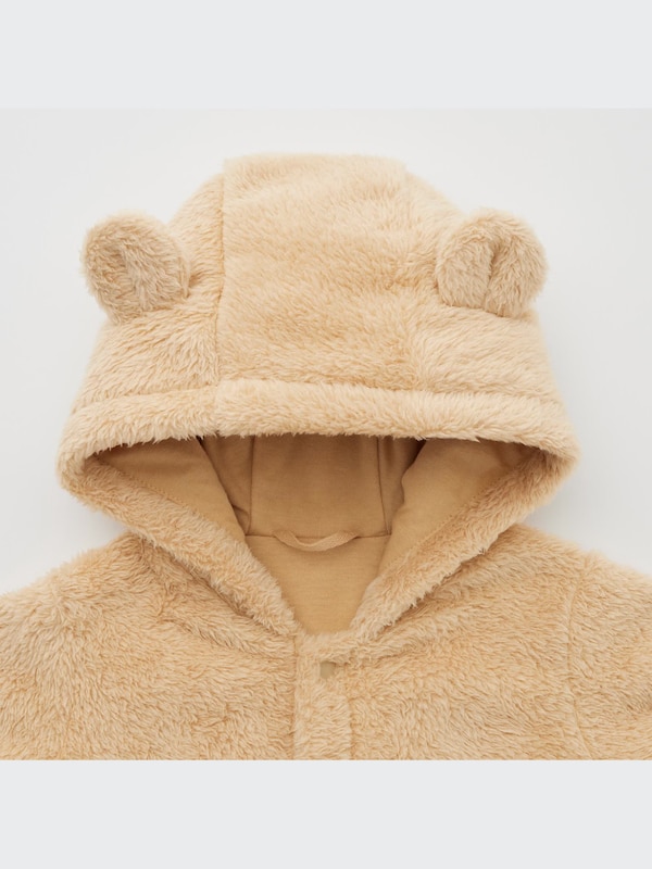 Fluffy Yarn Fleece One Piece Outfit