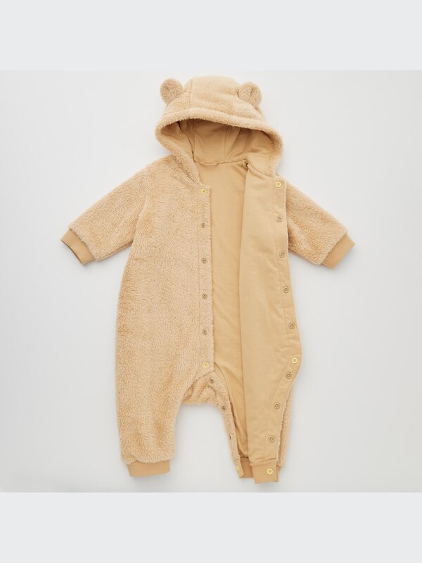 Fluffy Yarn Fleece One Piece Outfit