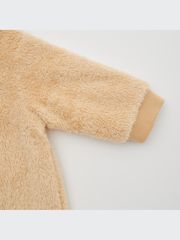 Fluffy Yarn Fleece One Piece Outfit