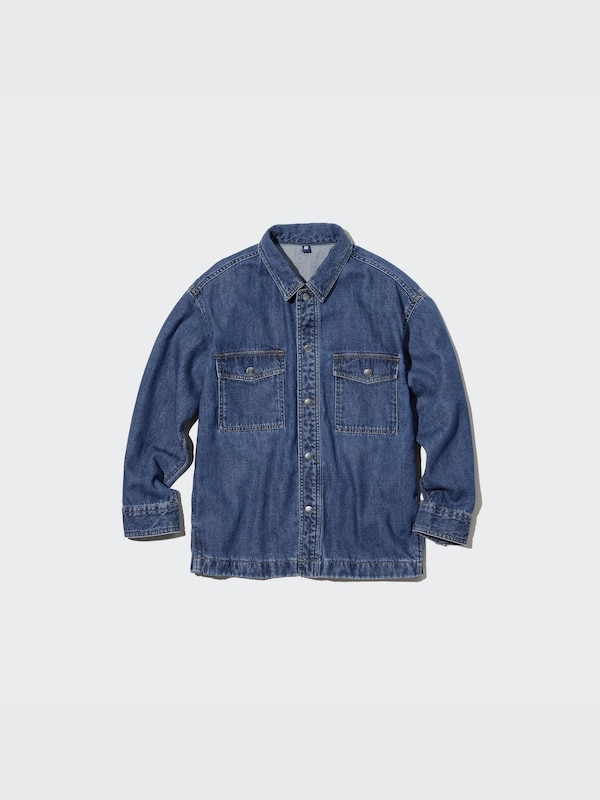 DENIM SHIRT JACKET