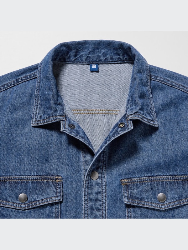 DENIM SHIRT JACKET