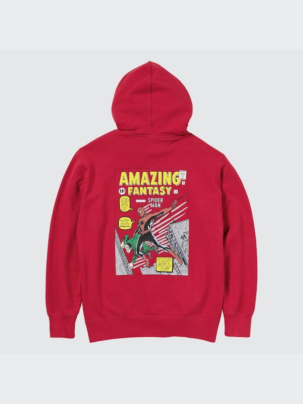 Spider-Man 60th Anniversary Amazing Years Long-Sleeve Sweat Pullover Hoodie