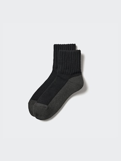 HEATTECH Socks (Half Length, Pile, Soft Fit)