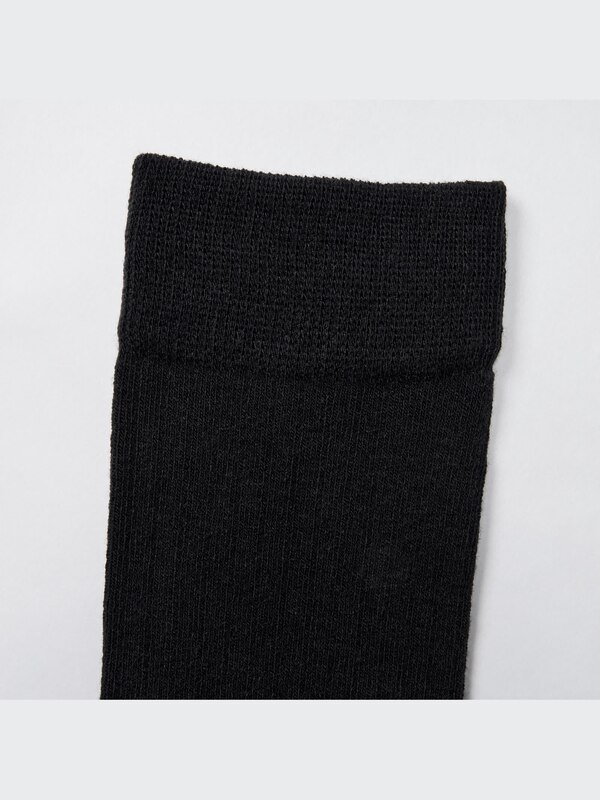 HEATTECH Wide Ribbed Knee High Socks
