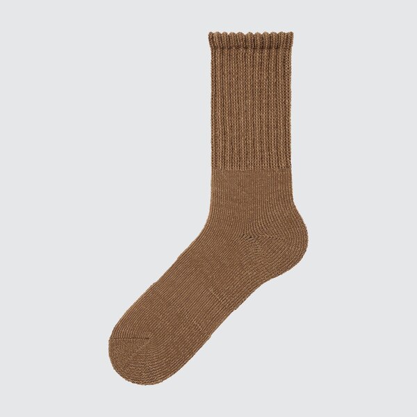 HEATTECH Pile Plating Ribbed Socks | UNIQLO US