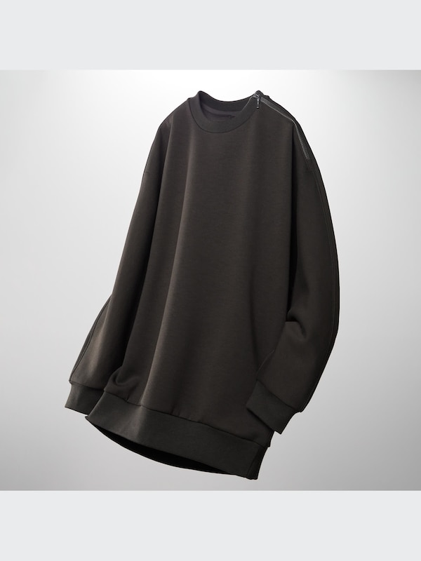 Dry Sweat Relaxed Crew Neck Long-Sleeve Shirt