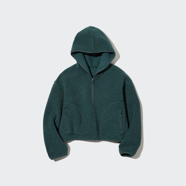 Windproof Outer Fleece HalfZip Pullover Shirt UNIQLO US