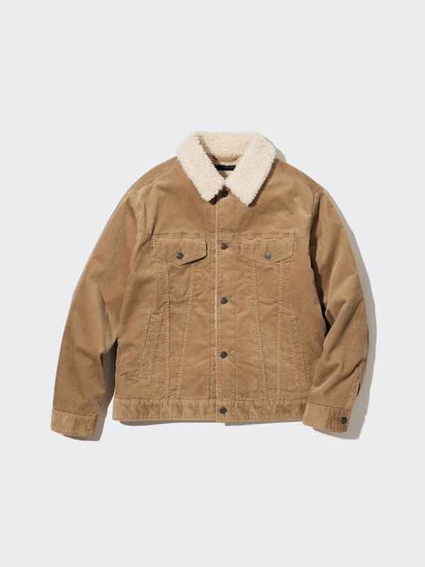 PILE-LINED SHORT BLOUSON
