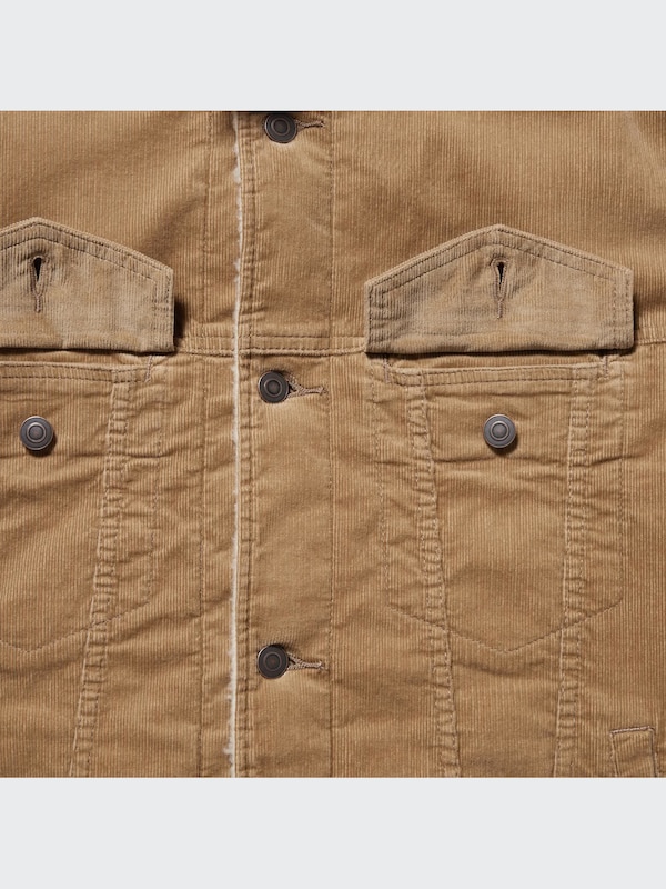 PILE-LINED SHORT BLOUSON