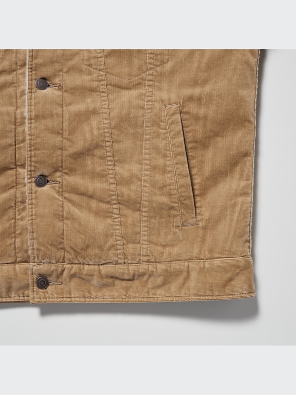 PILE-LINED SHORT BLOUSON