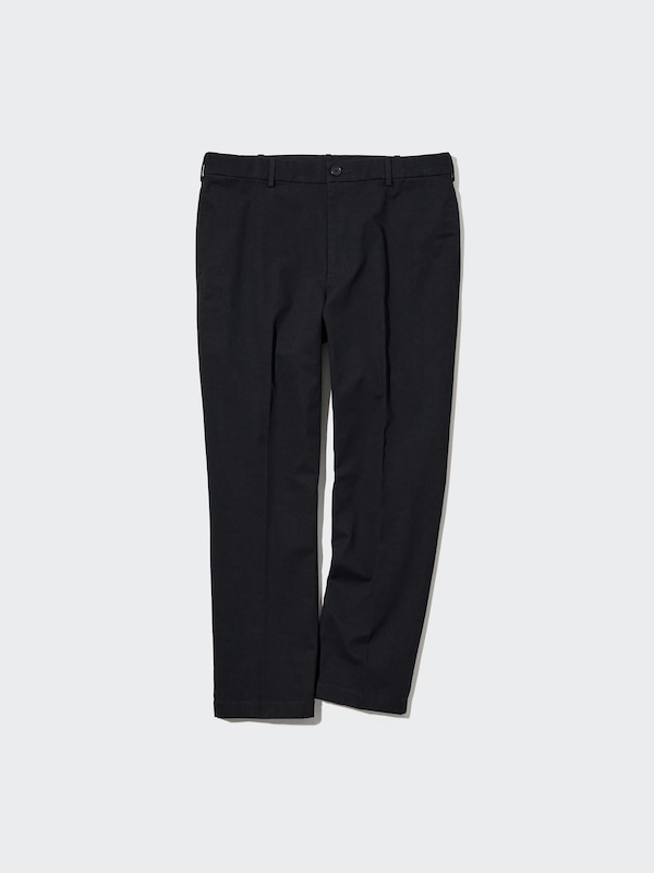 Smart Ankle Pants (2-Way Stretch, Cotton)