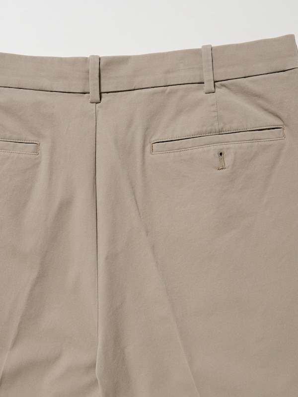 Smart Ankle Pants (2-Way Stretch, Cotton)