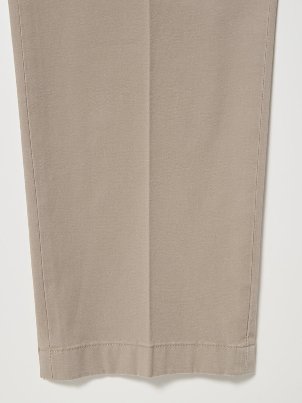 Smart Ankle Pants (2-Way Stretch, Cotton)
