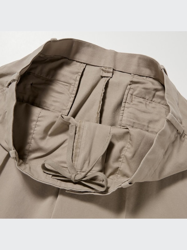 Smart Ankle Pants (2-Way Stretch, Cotton)
