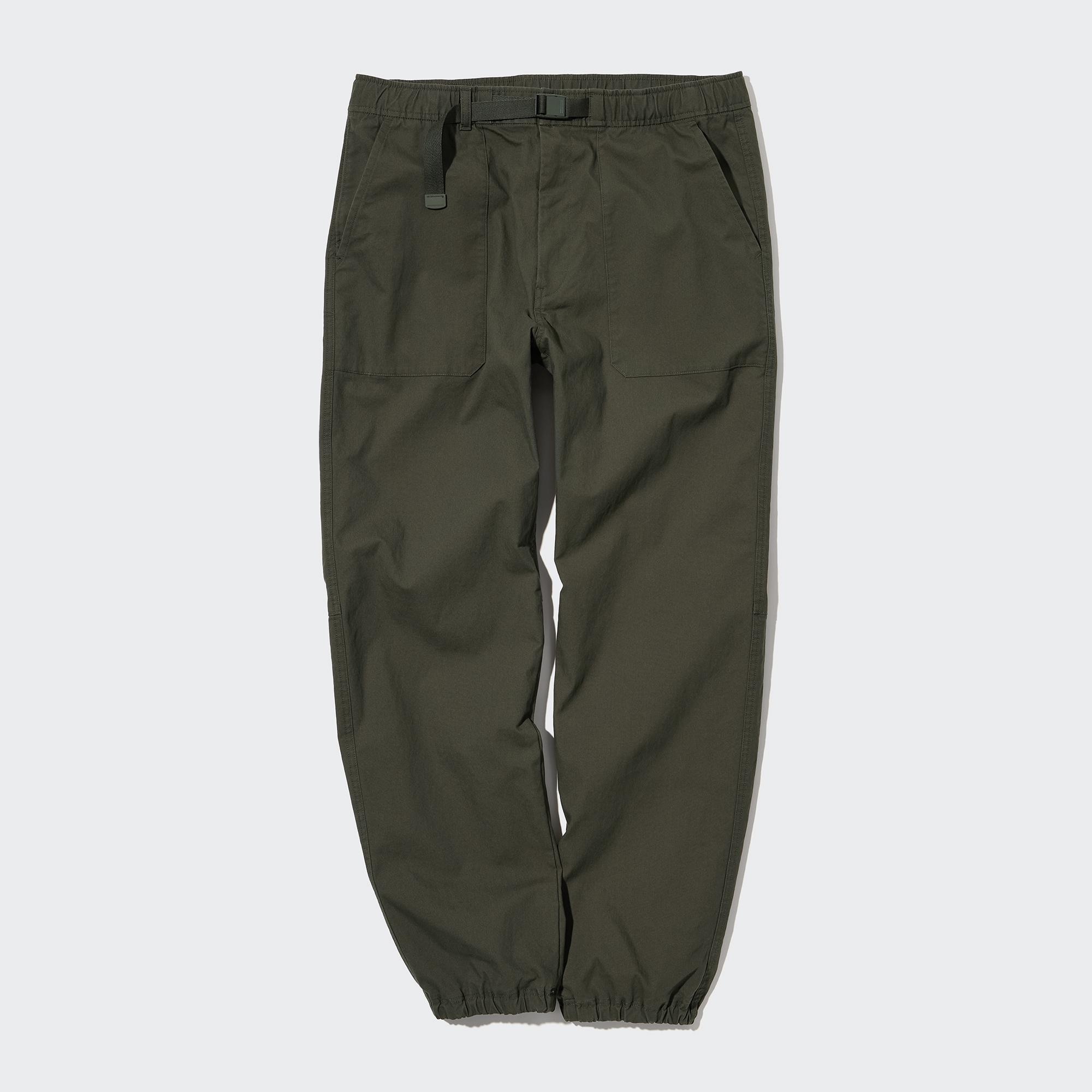 Utility buckle belt online joggers