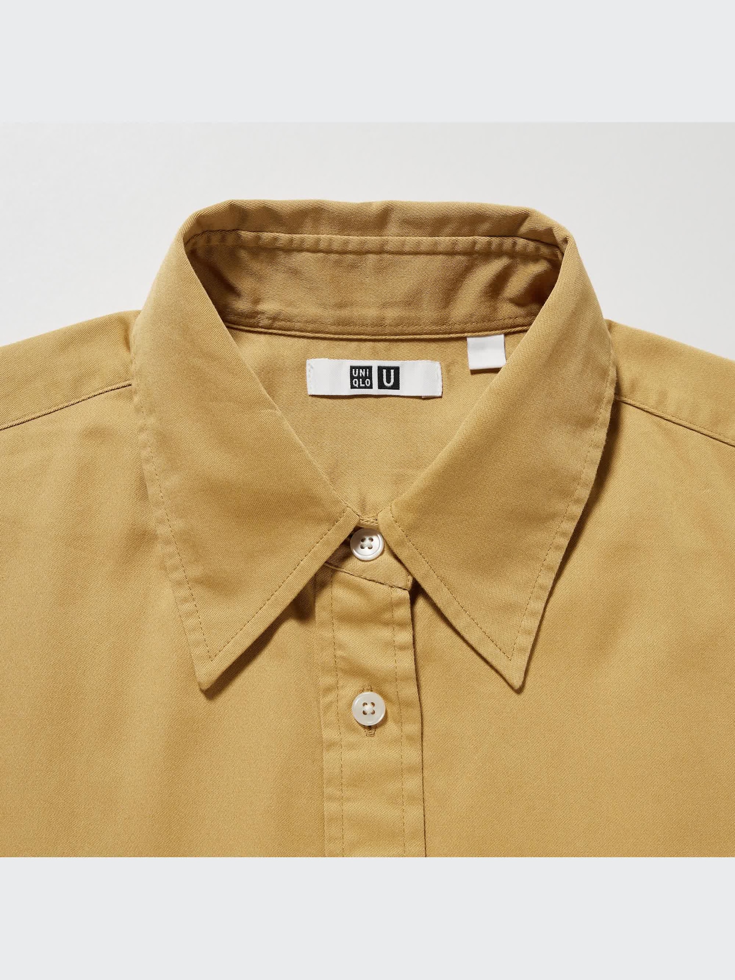 U Long-Sleeve Shirt Dress | UNIQLO US