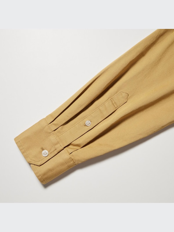 U Long-Sleeve Shirt Dress