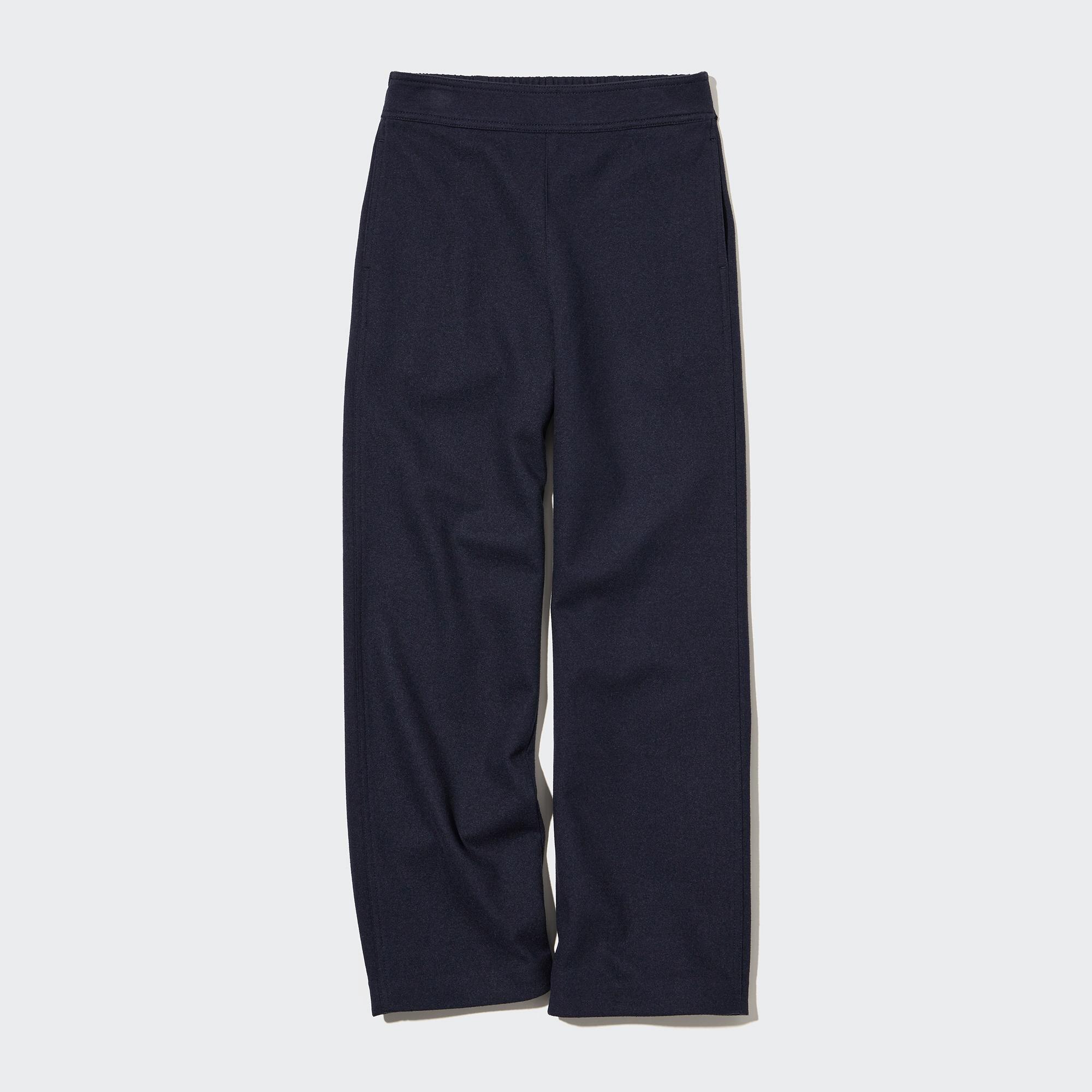 Brushed Jersey Trousers UNIQLO UK