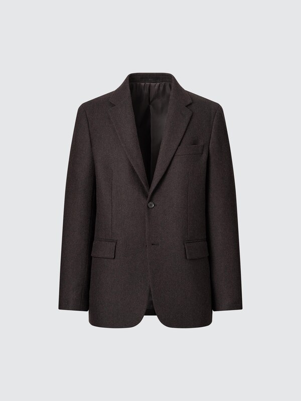 VESTE EN MÉLANGE DE LAINE