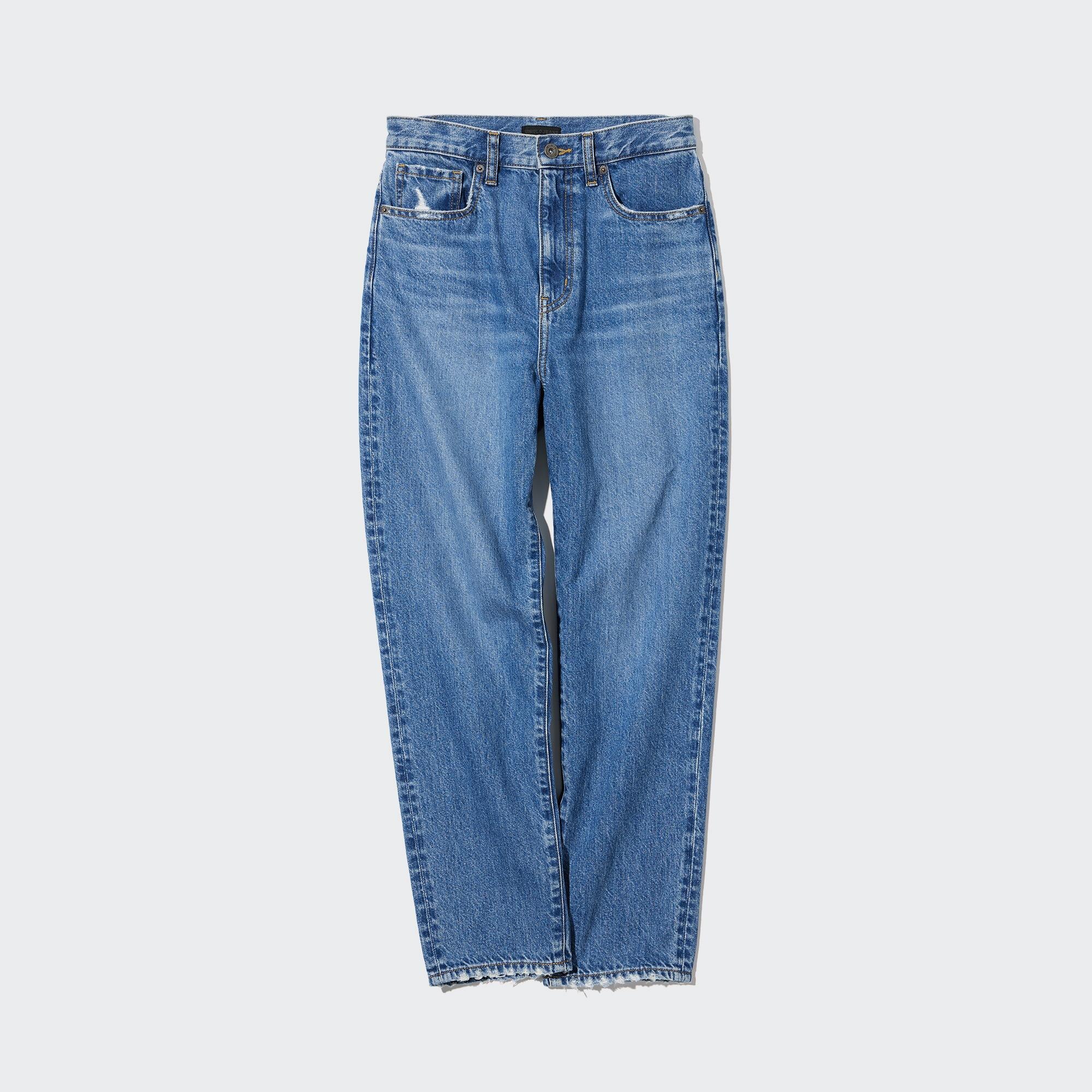 Peg Top High Rise Jeans UNIQLO UK