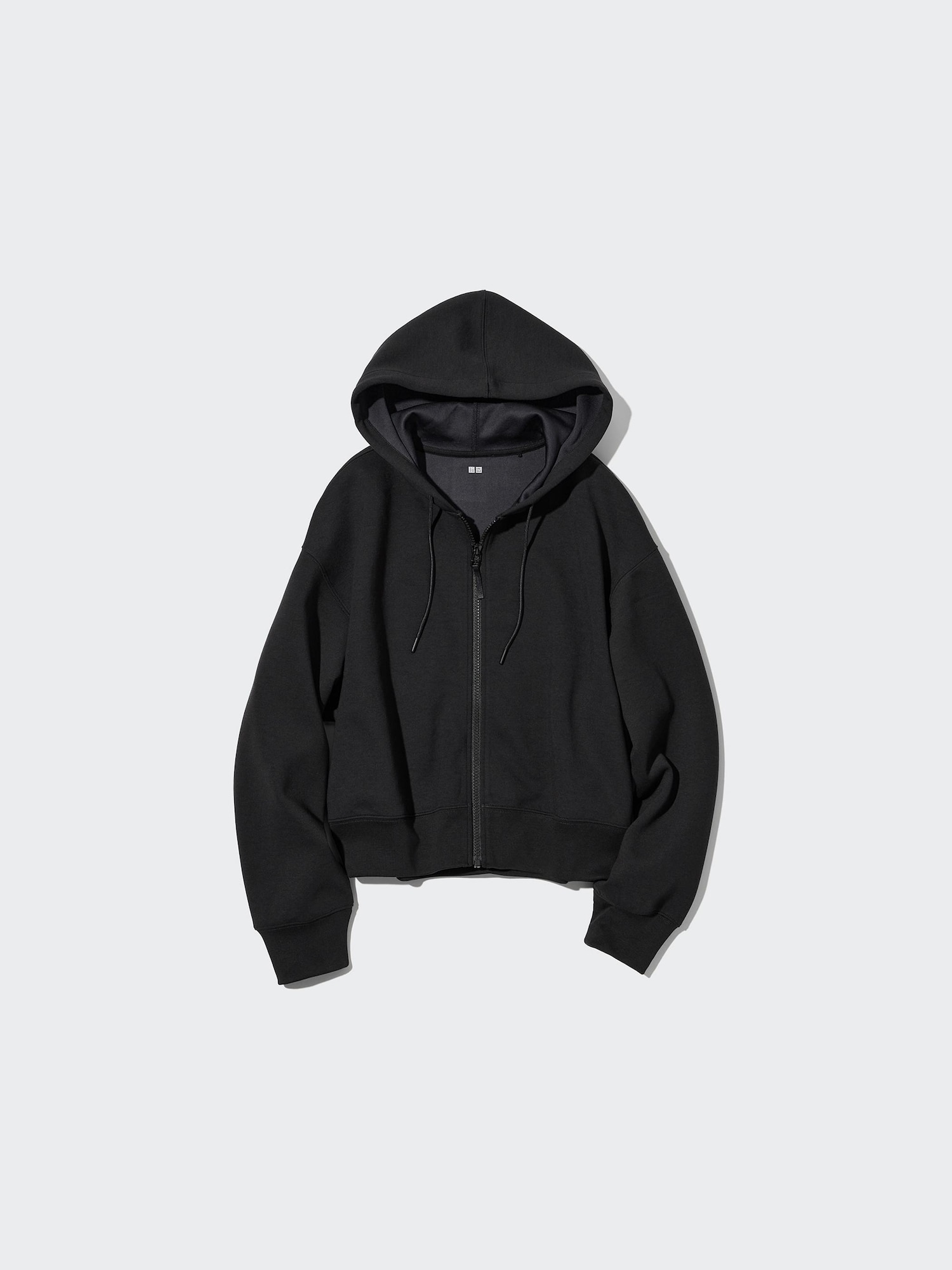 Dry Sweat Cropped Full Zip Long Sleeve Hoodie UNIQLO US