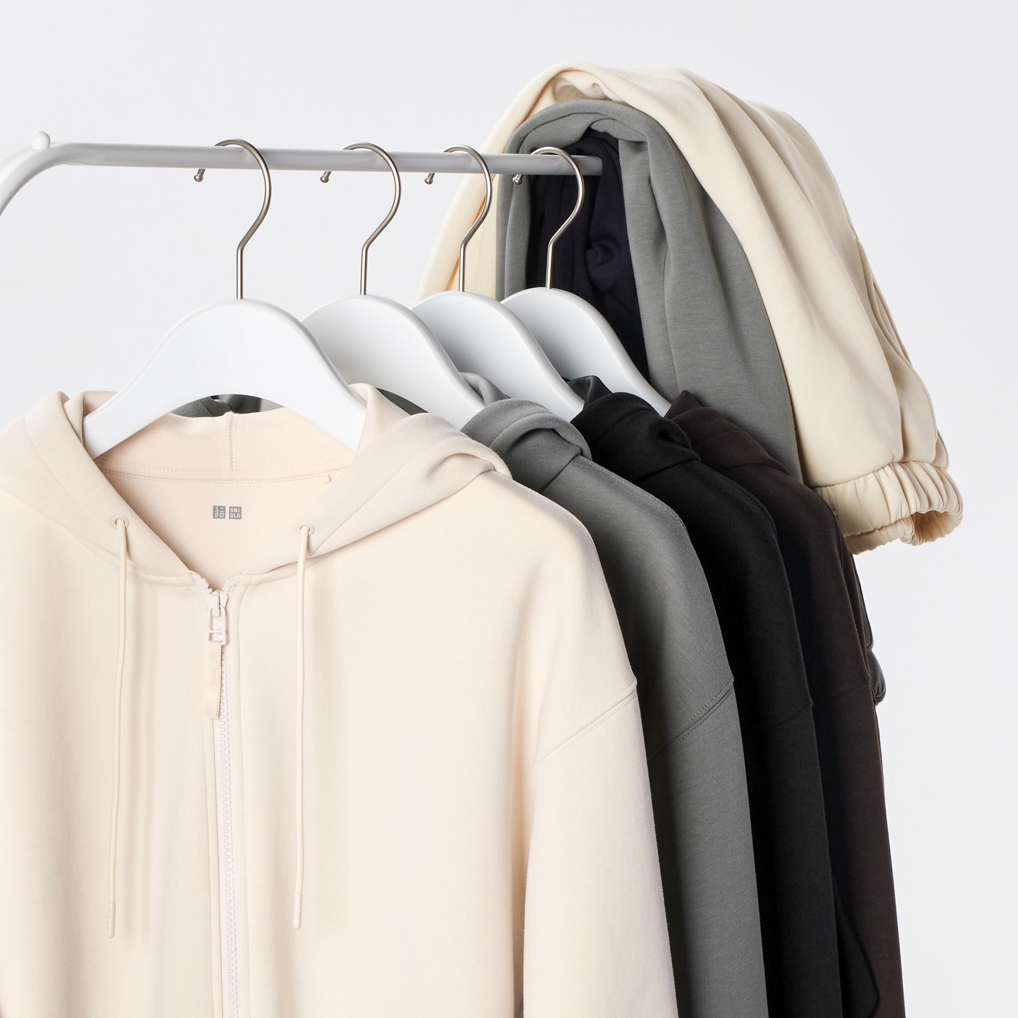 Sweat Zippé Crop DRY à Capuche UNIQLO