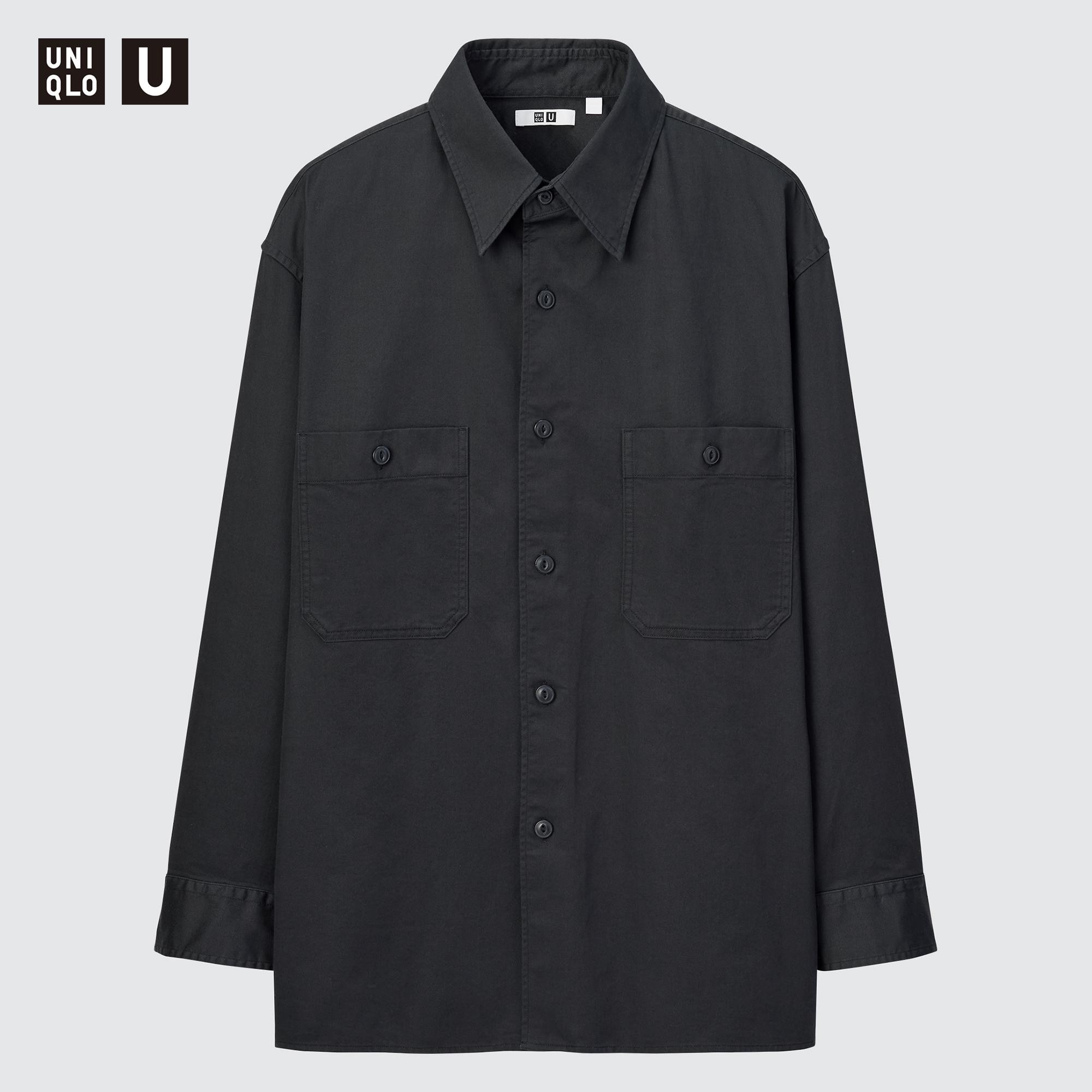 U Oversized Work Long-Sleeve Shirt | UNIQLO US