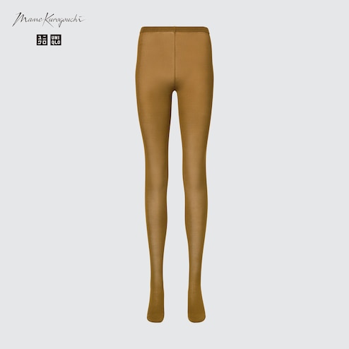 UNIQLO HEATTECH Ribbed Knitted Tights
