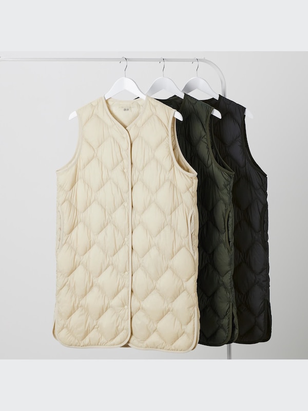 Ultra Light Down Long Vest