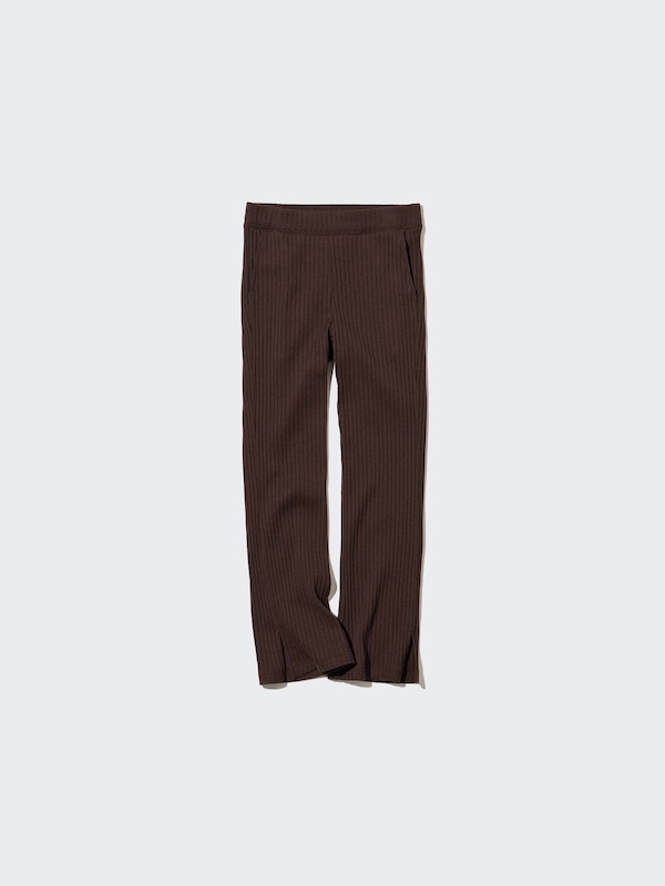 Ribbed Flared Leggings Pants