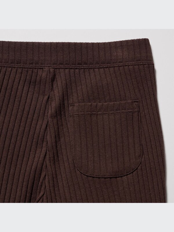 Ribbed Flared Leggings Pants