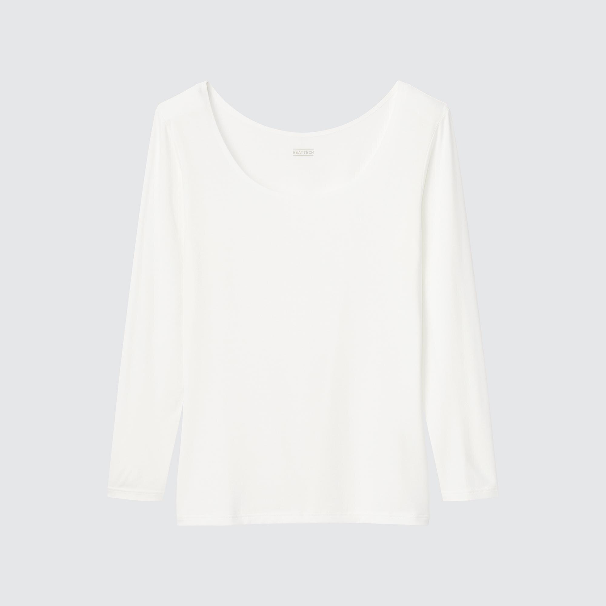 HEATTECH Scoop Neck Long Sleeved Thermal Top | UNIQLO