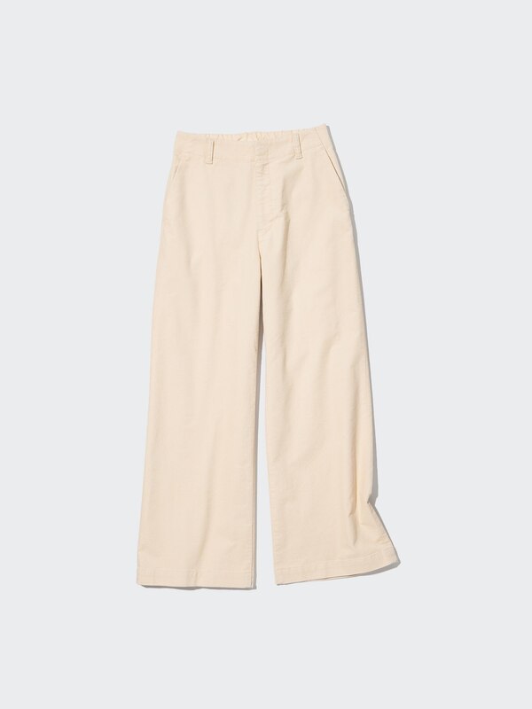 Wide-Fit Corduroy Pants