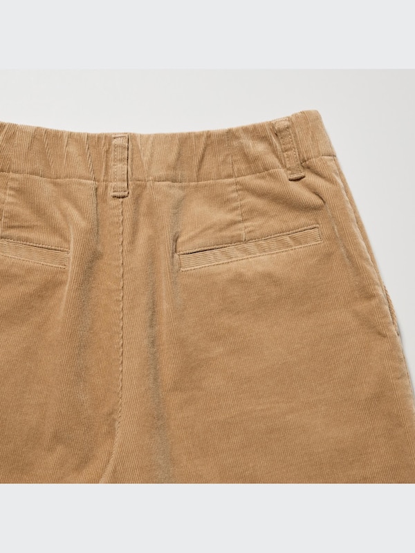 Wide-Fit Corduroy Pants