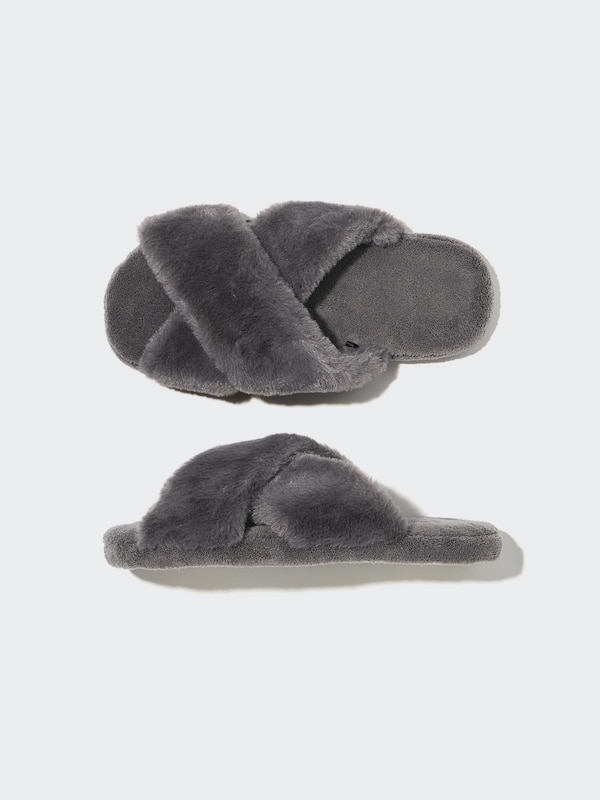 FLEECE ROOM SHOES FURRY FLEECE TYPE