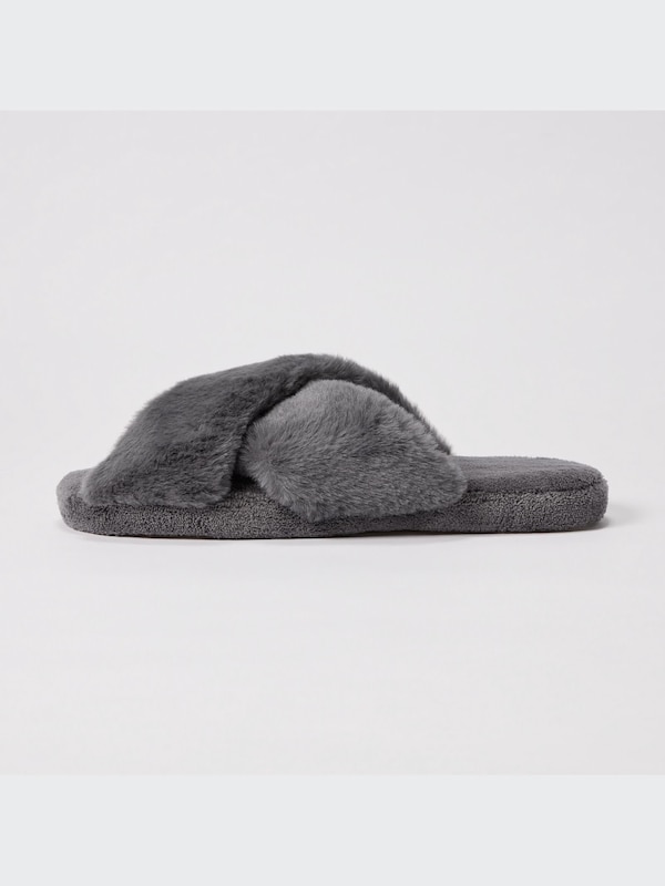 FLEECE ROOM SHOES FURRY FLEECE TYPE