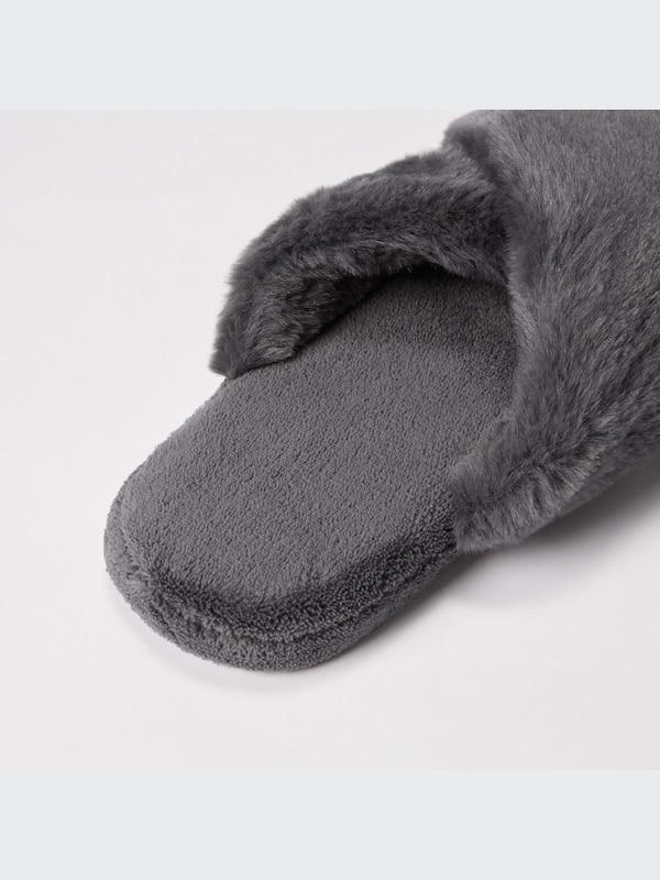 FLEECE ROOM SHOES FURRY FLEECE TYPE