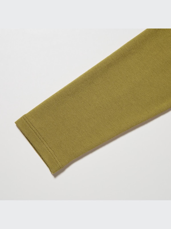 HEATTECH COTTON SCOOP NECK T-SHIRT (EXTRA WARM)