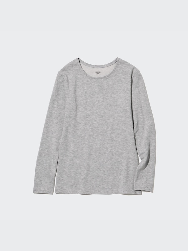 HEATTECH COTTON CREW NECK T-SHIRT (EXTRA WARM)