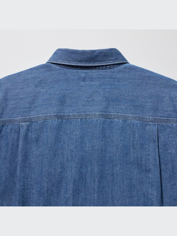 Denim Work Long-Sleeve Shirt