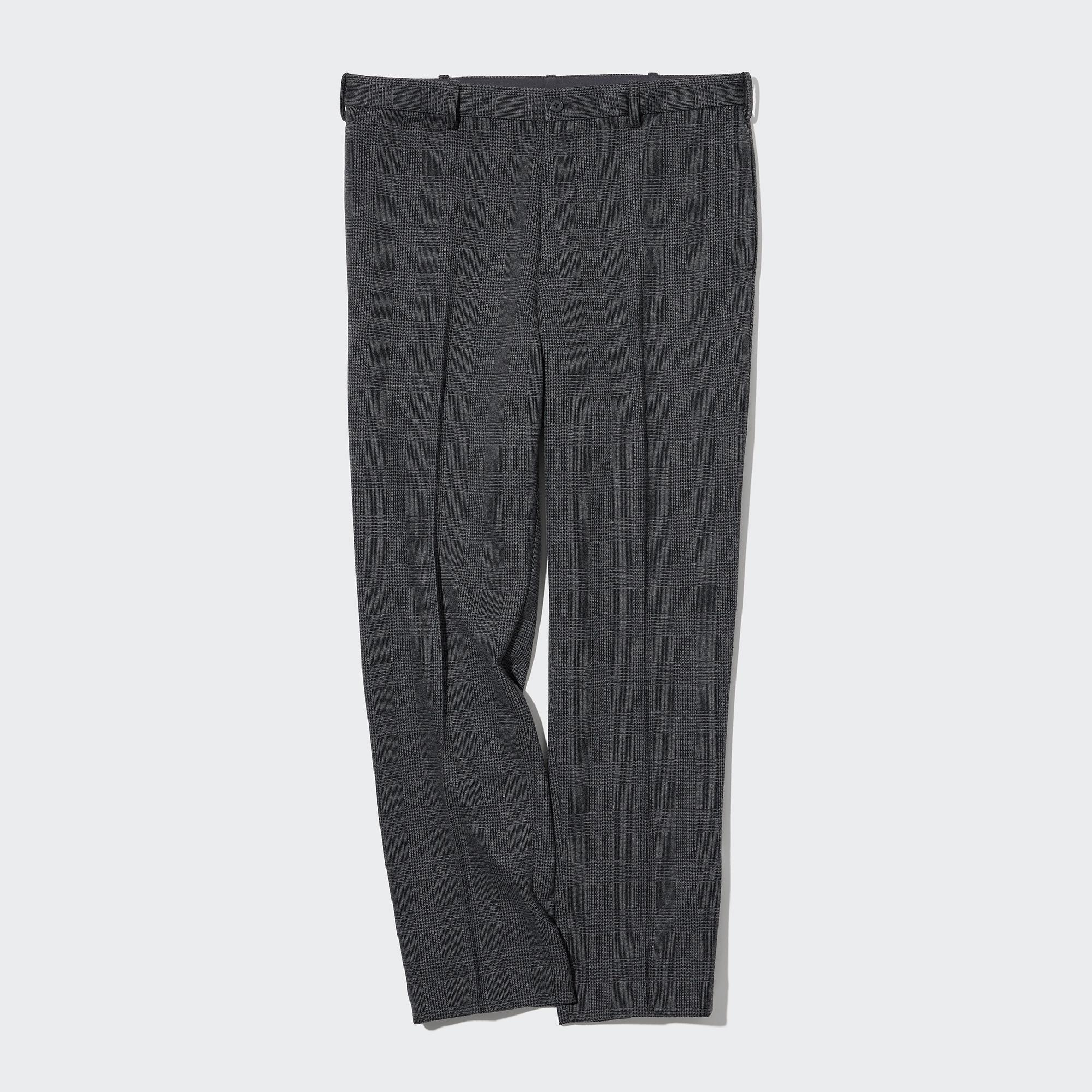 UNIQLO Smart Ankle Pants (2-Way Stretch Houndstooth)