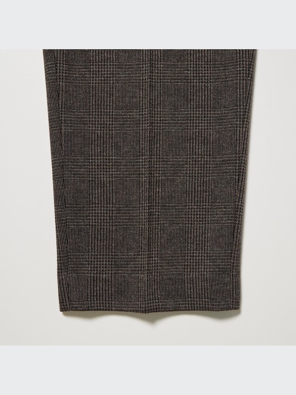Smart Ankle Pants (2-Way Stretch Glen-Check)