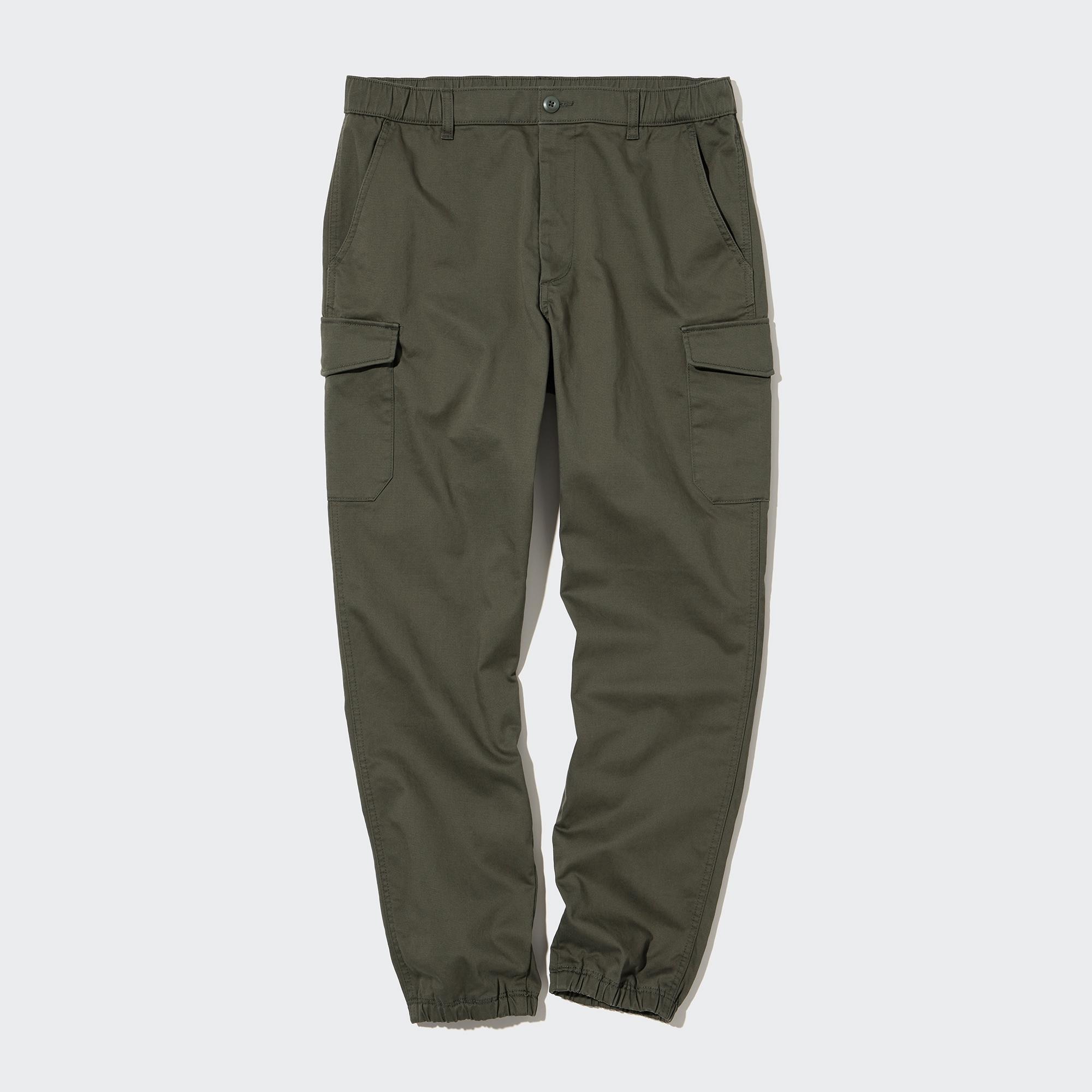 Cargo Pants- Olive Green Baggy Fit Cargos for Men Online | Powerlook