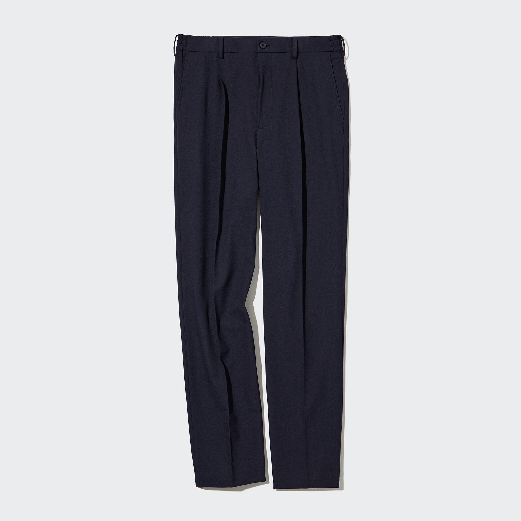 08 / Pleated Trousers Navy – Oftt