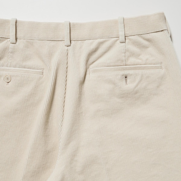 Smart Ankle Pants (2-Way Stretch, Corduroy, Tall) | UNIQLO US