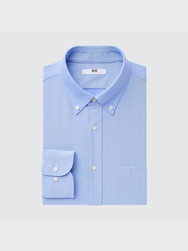 Non-Iron Jersey Long-Sleeve Shirt
