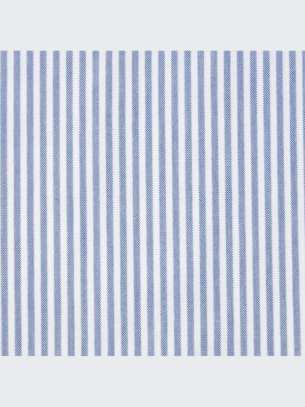 Non-Iron Jersey Striped Long-Sleeve Shirt