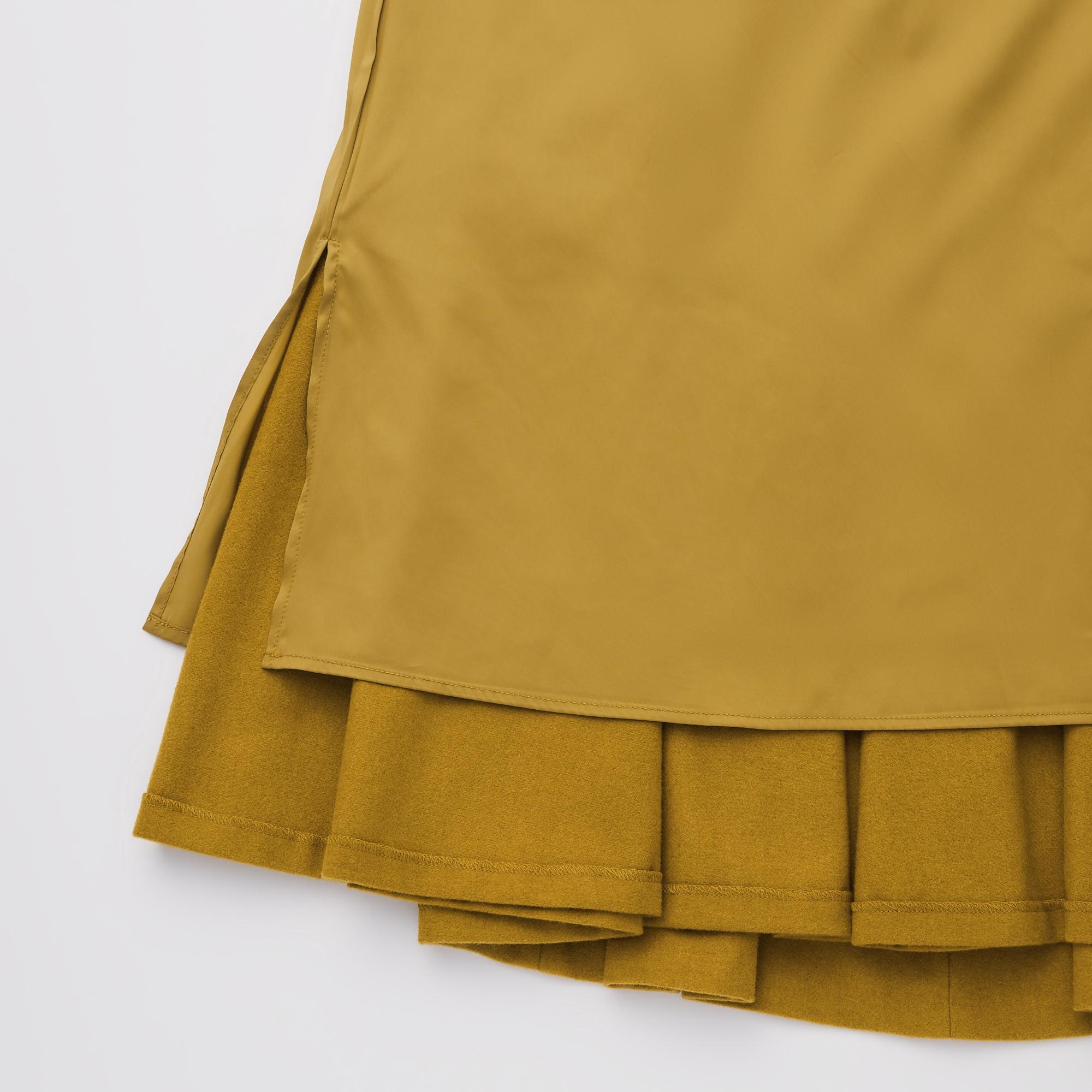 WOMEN'S INES DE LA FRESSANGE WOOL BLEND FLARED SKIRT | UNIQLO CA