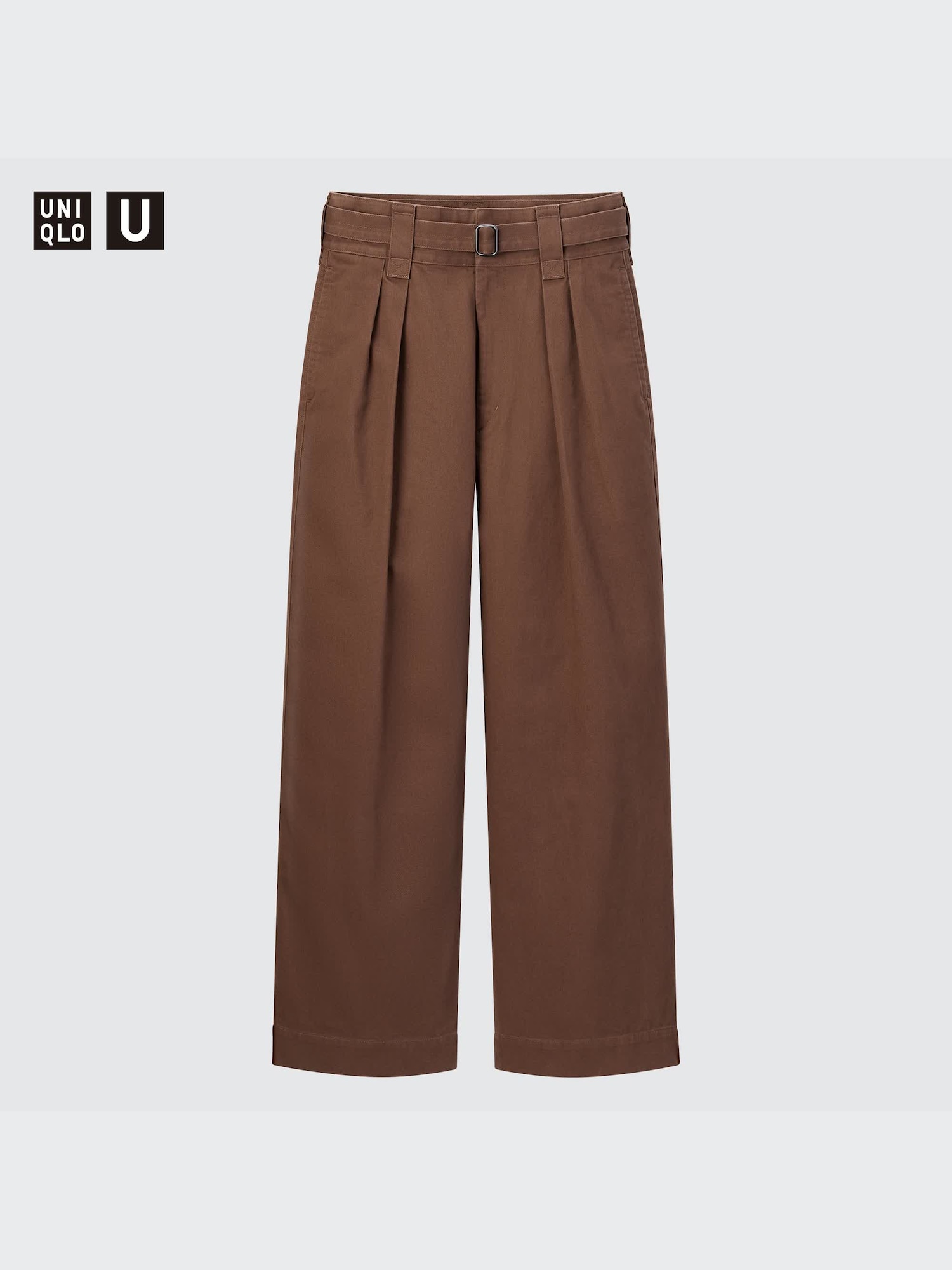 Ready go to ... https://www.uniqlo.com/us/en/products/E452598-000/00?colorDisplayCode=37u0026sizeDisplayCode=012 [ U Belted Pleated Wide Pants | UNIQLO US]